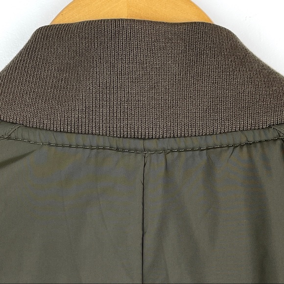 ALLSAINTS Mens NWOT Braddock Bomber Jacket Olive M - Picture 13 of 16